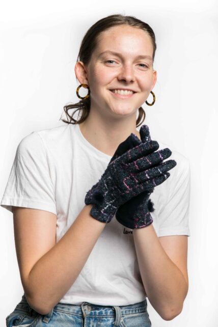 Katie Gloves Navy-0