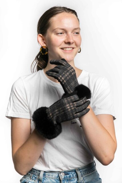 Iris Gloves Grey-0