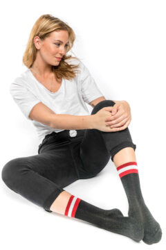 Glitter Socks Black-0