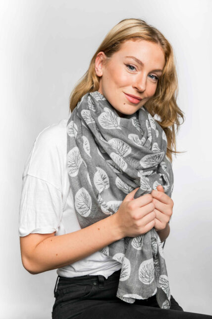Carrie Scarf Grey-0