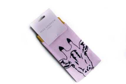 Giraffe Socks Pink-790