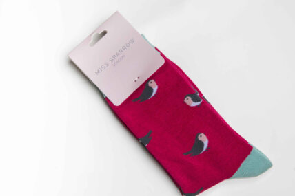 Robins Socks Red-621