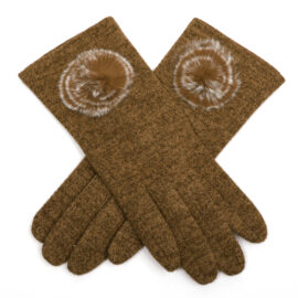 Lily Gloves Caramel-0