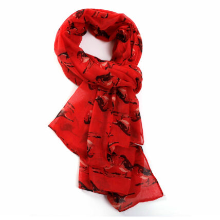 Robin Scarf Red-0