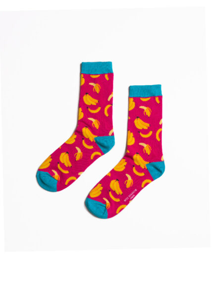 Bananas Socks Hot Pink-1611