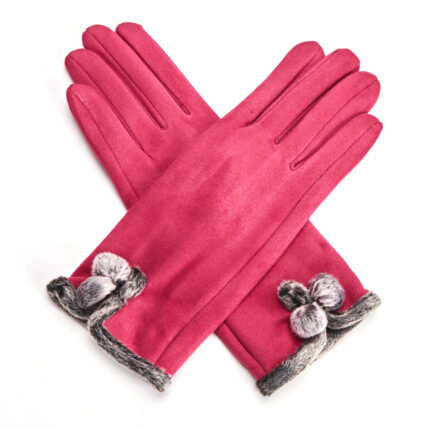 Betty Gloves Hot Pink-0