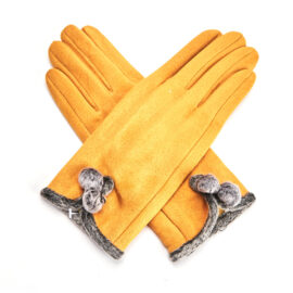 Betty Gloves Mustard-0
