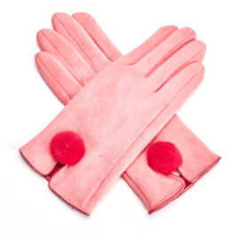Harriet Gloves Coral-0