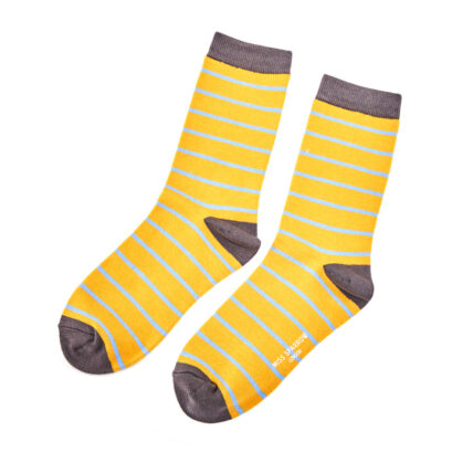 Thin Stripes Socks Yellow-0