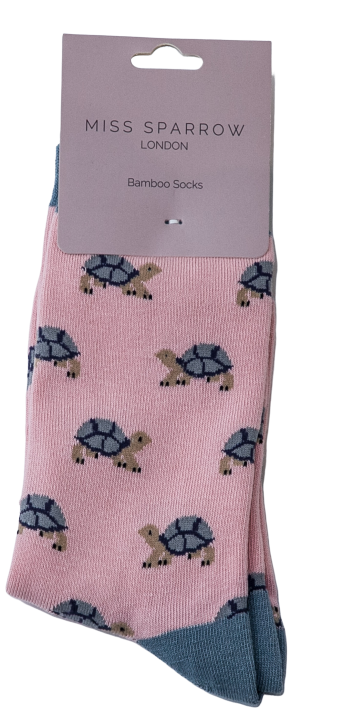 Turtles Socks Pink-2541