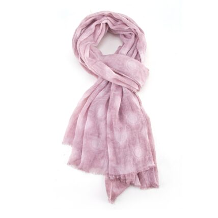 Hearts Scarf Pink-0