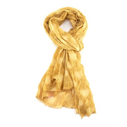 Hearts Scarf Yellow-0