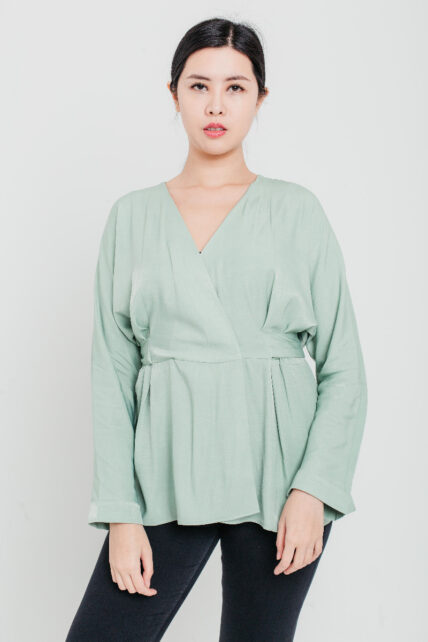 Knot Top Green-2624