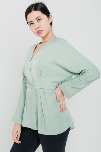 Knot Top Green-2625