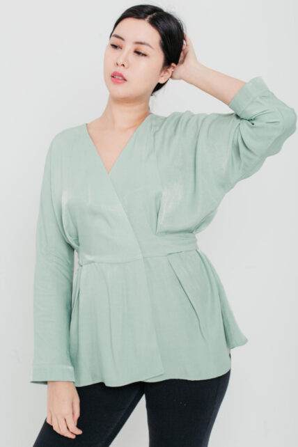 Knot Top Green-2628