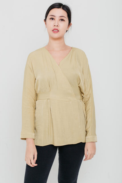 Knot Top Yellow-0