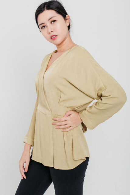 Knot Top Yellow-2633