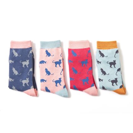 Cats Socks Pink-2954