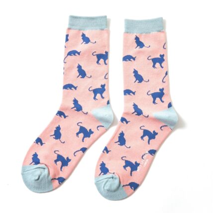 Cats Socks Pink-0
