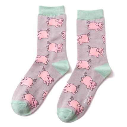 Piglets Socks Grey-0