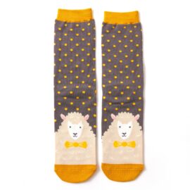 Mr Heron Sheepish Socks Grey-0