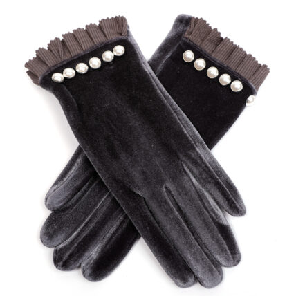 Holly Gloves Grey-0