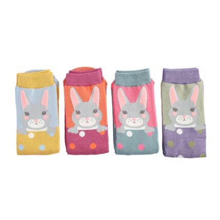 Bunny Socks Olive-3236