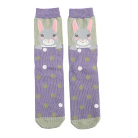 Bunny Socks Olive-0