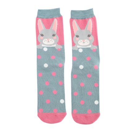 Bunny Socks Pink-3247