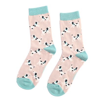 Little Dalmatians Socks Dusky Pink-3272