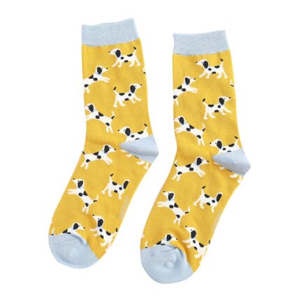 Little Dalmatians Socks Yellow-3281