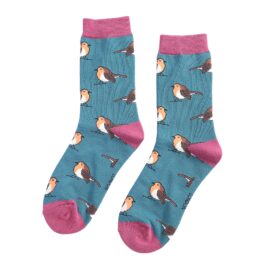 Robins Socks Teal-0