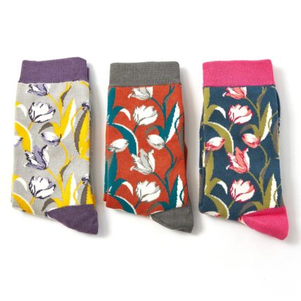 Tulips Socks Box-3385