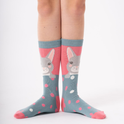 Bunny Socks Pink-0
