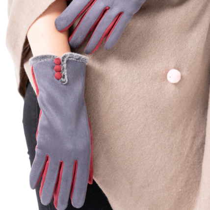GL09 Gloves Grey-0