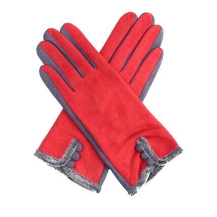 GL09 Gloves Red-0