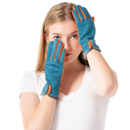 GL09 Gloves Teal-0