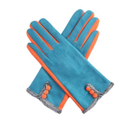 GL09 Gloves Teal-3484