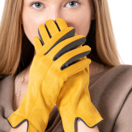 GL12 Gloves Mustard-3466