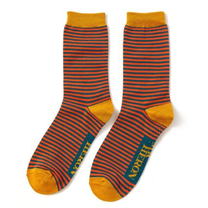 Mr Heron Mini Stripes Socks Box-3597