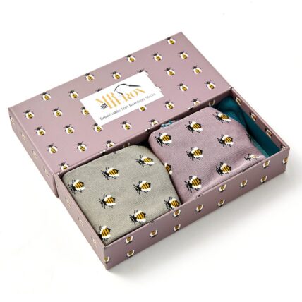 Mr Heron Honey Bees Socks Box-3605