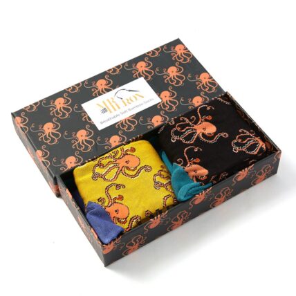 Mr Heron Octopus Socks Box-3606