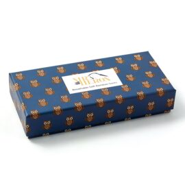 Mr Heron Owls Socks Box-0
