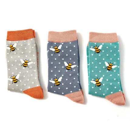 Bumble Bees Socks Box-3689