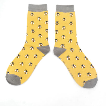 Honey Bee Socks Yellow-0