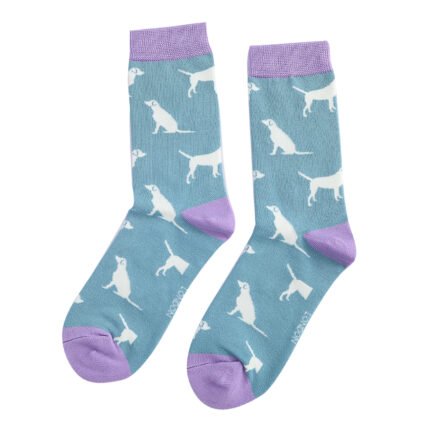 Labradors Socks Blue-0