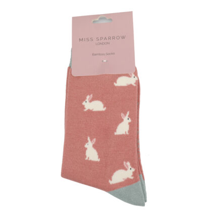 Rabbit Socks Dusky Pink-4918