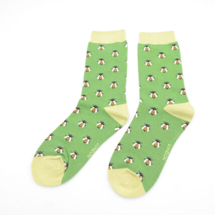 Honey Bee Socks Green-4910