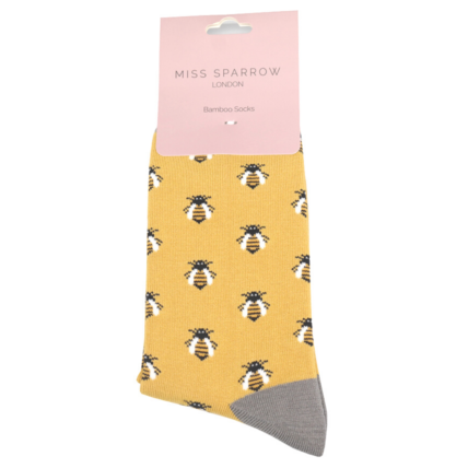 Honey Bee Socks Yellow-4916
