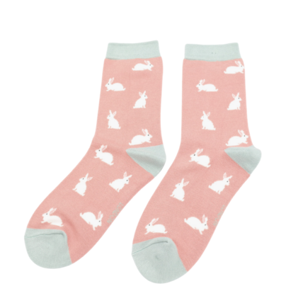 Rabbit Socks Dusky Pink-0